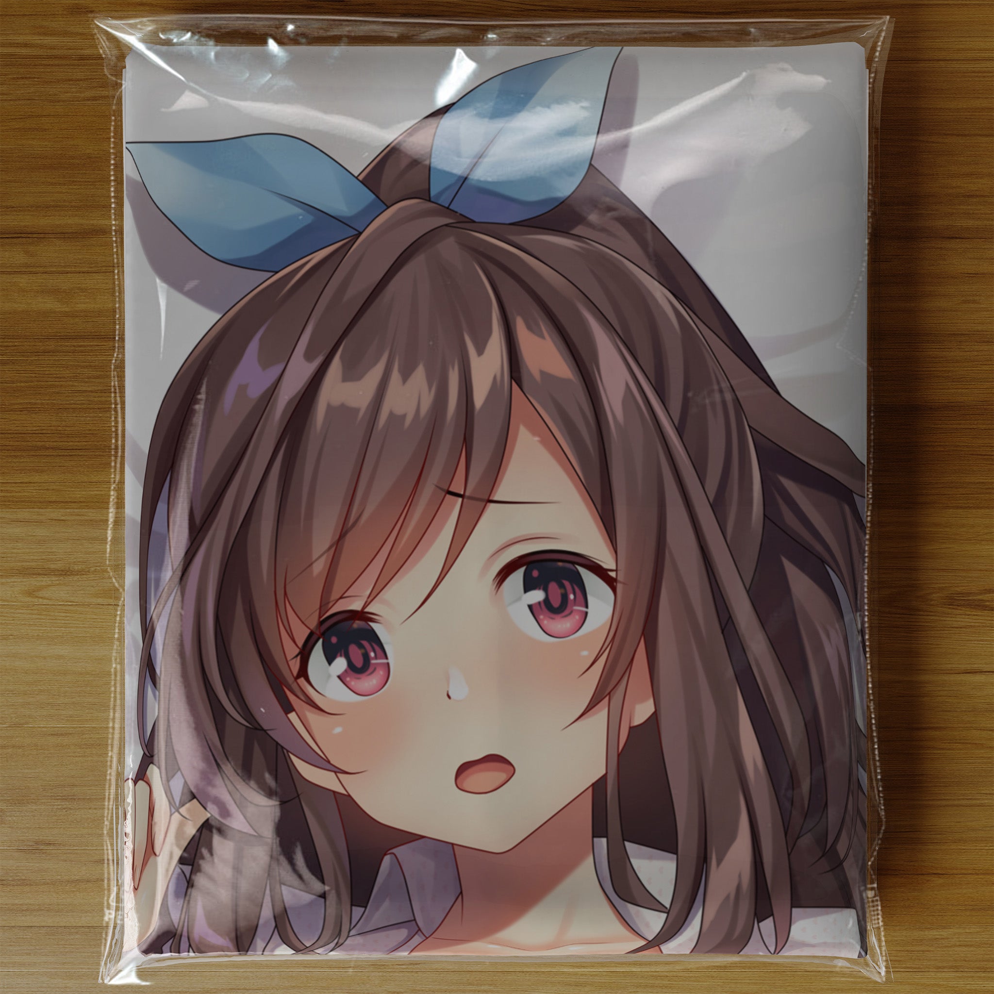 Tsukioka Kogane (Blue Skirt Ver.) - Anime Inflatable Cylinder Pillow Fan-Art Edition