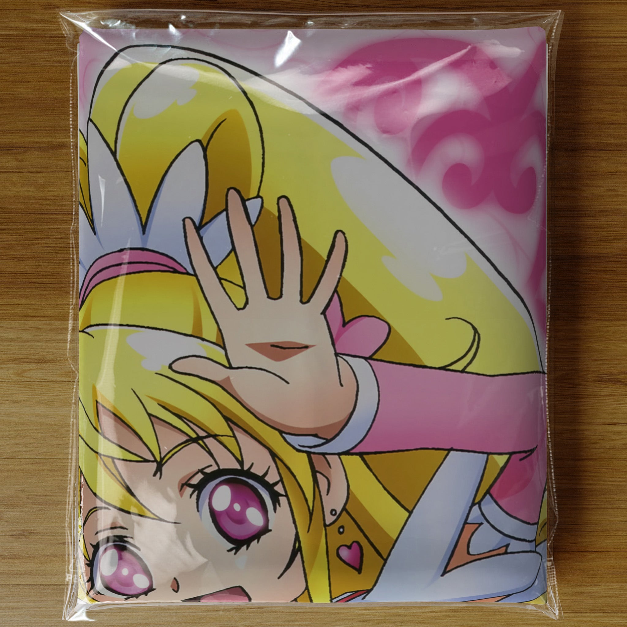 Cure Heart - Anime Inflatable Cylinder Pillow Fan-Art Edition