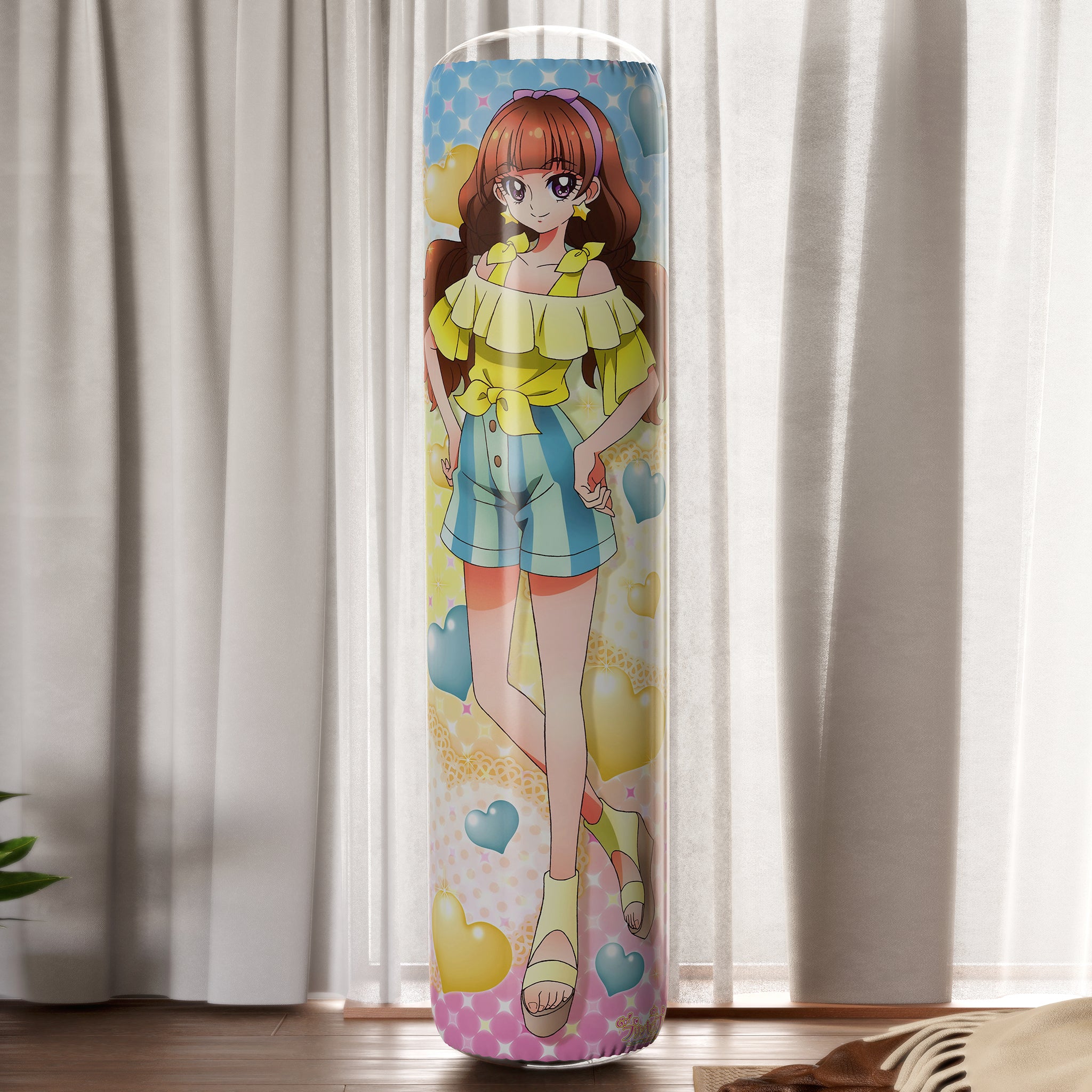 Amanogawa Kirara - Anime Inflatable Cylinder Pillow Fan-Art Edition