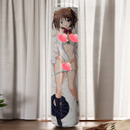 Yayoi B Lutwidge (Brown Hair Ver.) - Anime Inflatable Cylinder Pillow Fan-Art Edition