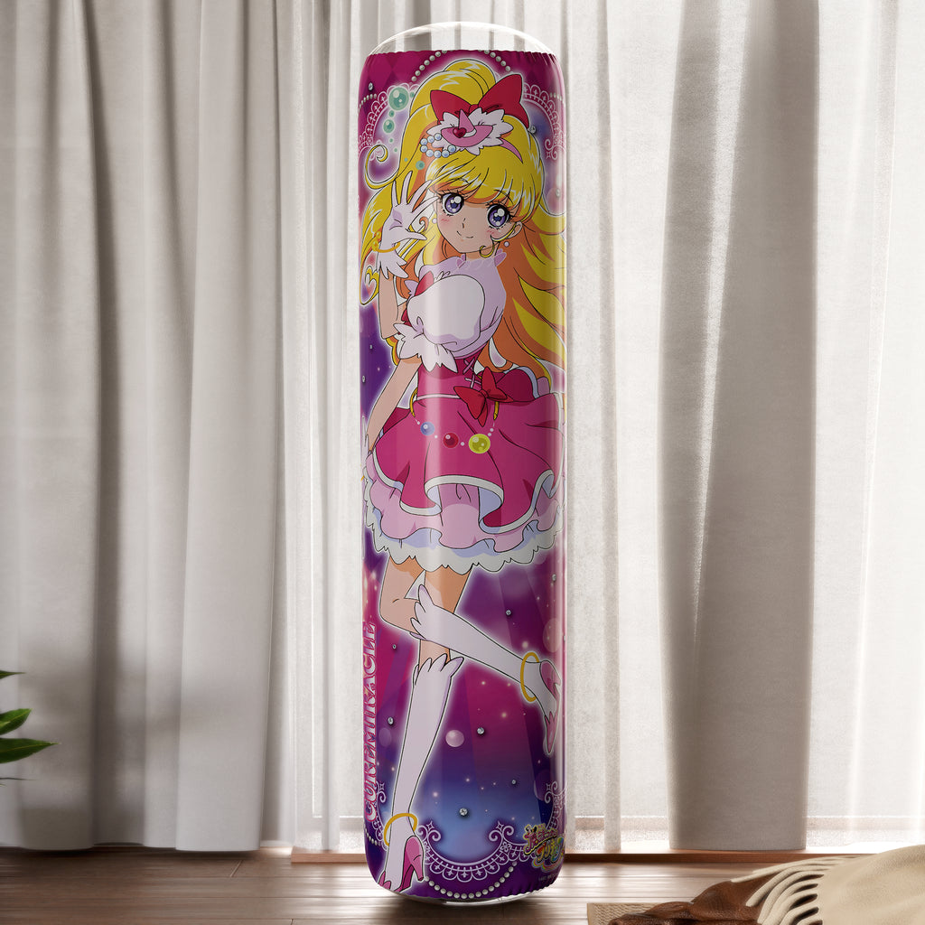 Cure Miracle & Cure Magical C - Anime Inflatable Cylinder Pillow Fan-Art Edition