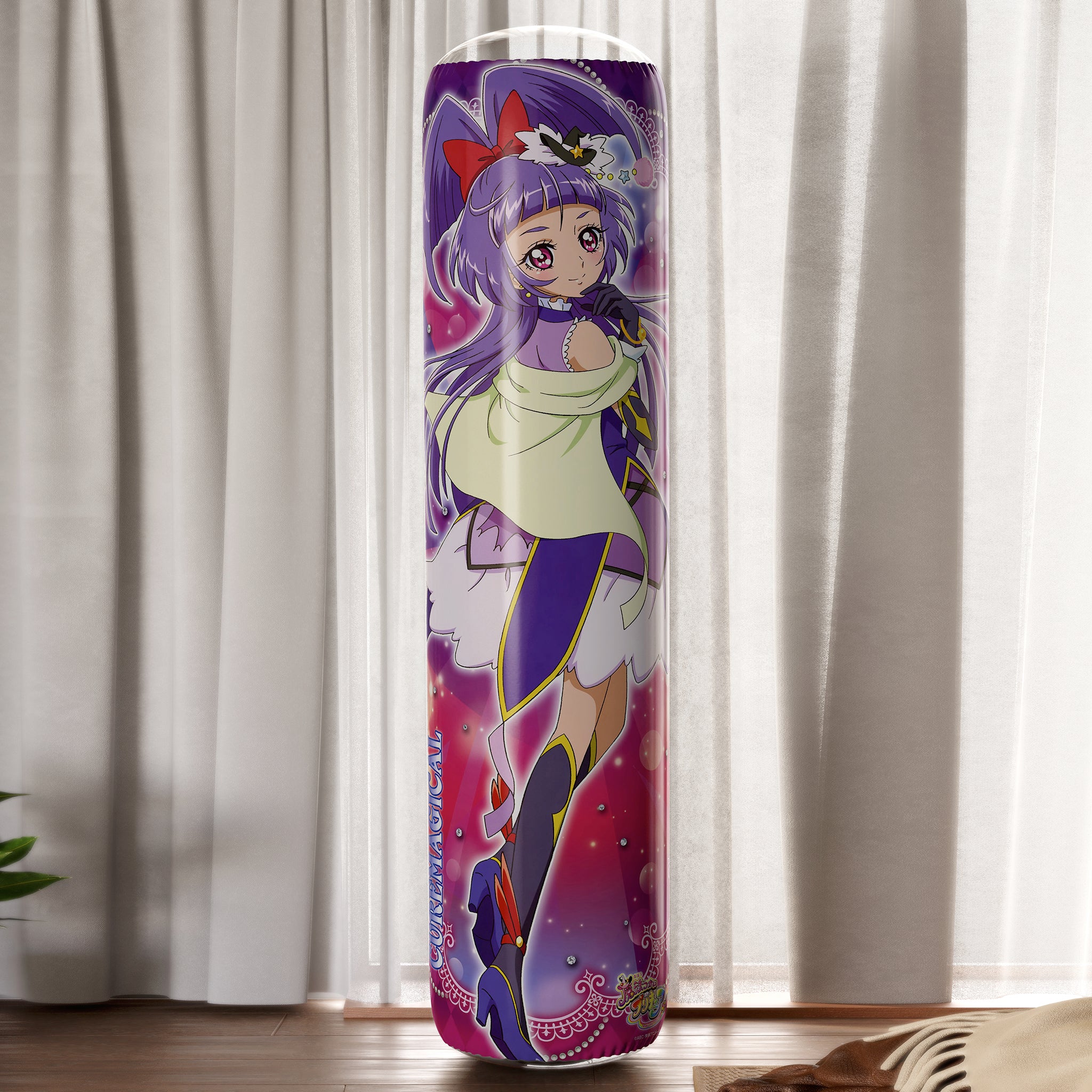 Cure Miracle & Cure Magical C - Anime Inflatable Cylinder Pillow Fan-Art Edition