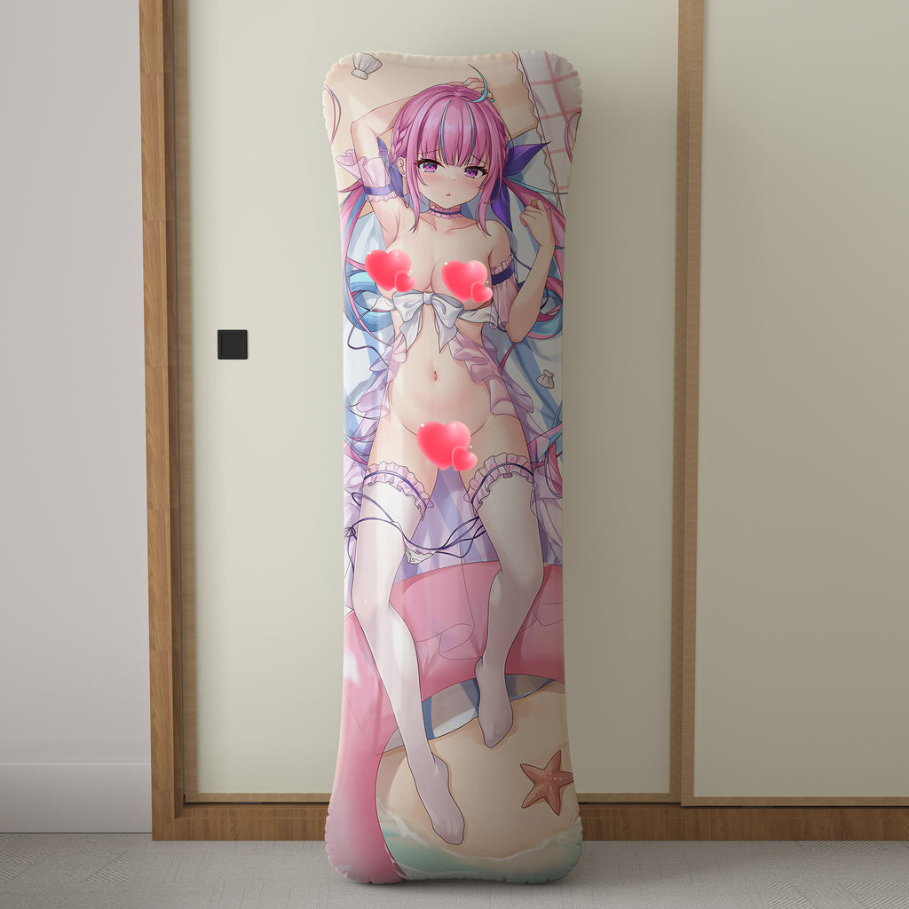 Minato Aqua (Summer Ver.) - Anime Inflatable Body Pillow Fan-Art Edition