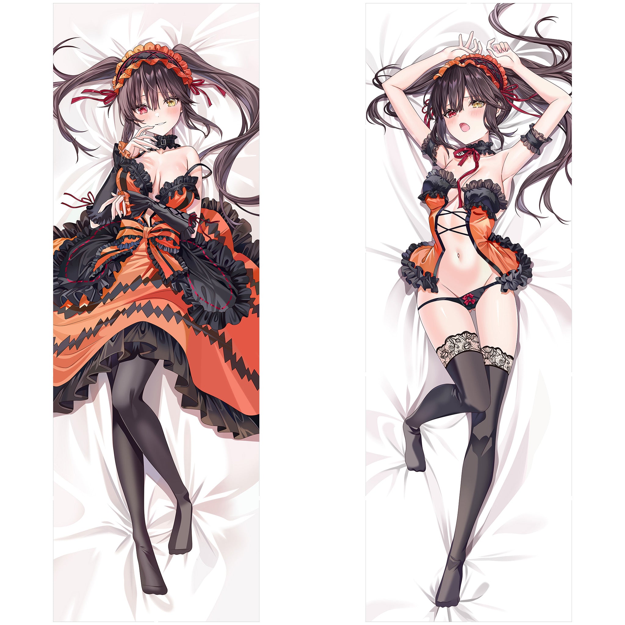 Tokisaki Kurumi - Anime Inflatable Body Pillow Fan-Art Edition