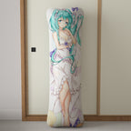 Hatsune Miku (White Dress with Wisteria Ver.) - Anime Inflatable Body Pillow Fan-Art Edition