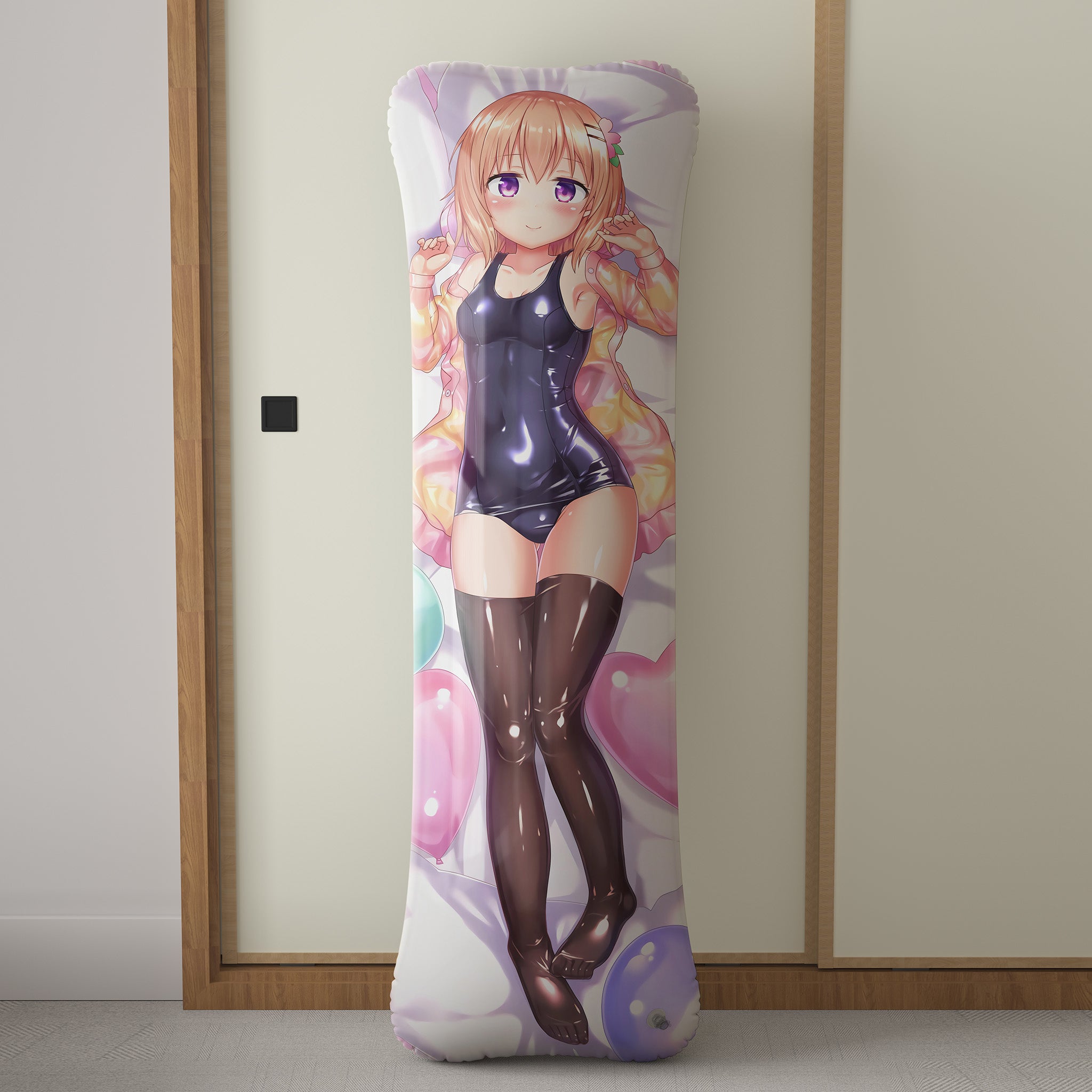 Cocoa (School Swimsuit Ver.) - Anime Inflatable Body Pillow Fan-Art Edition