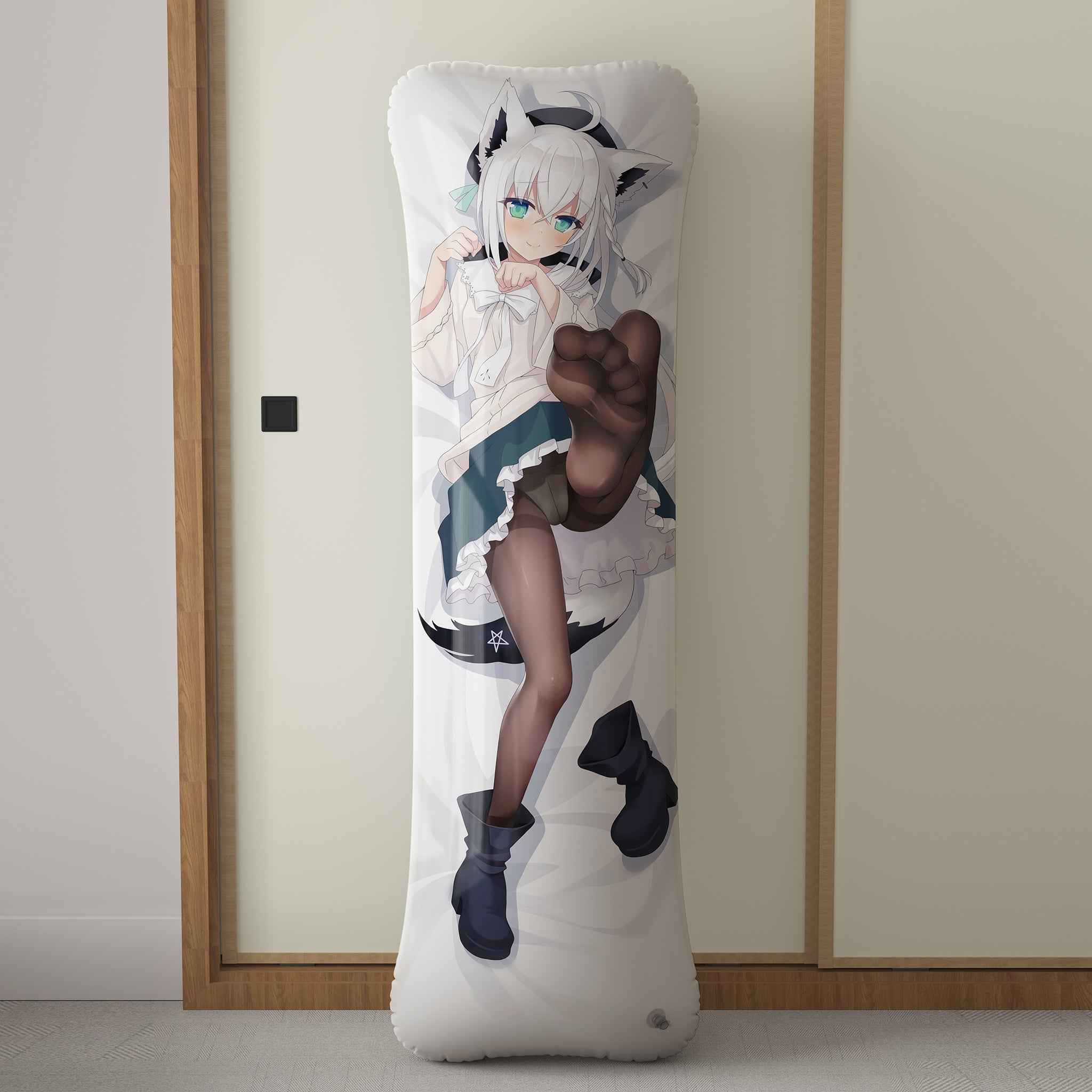 Shirakami Fubuki - Anime Inflatable Body Pillow Fan-Art Edition