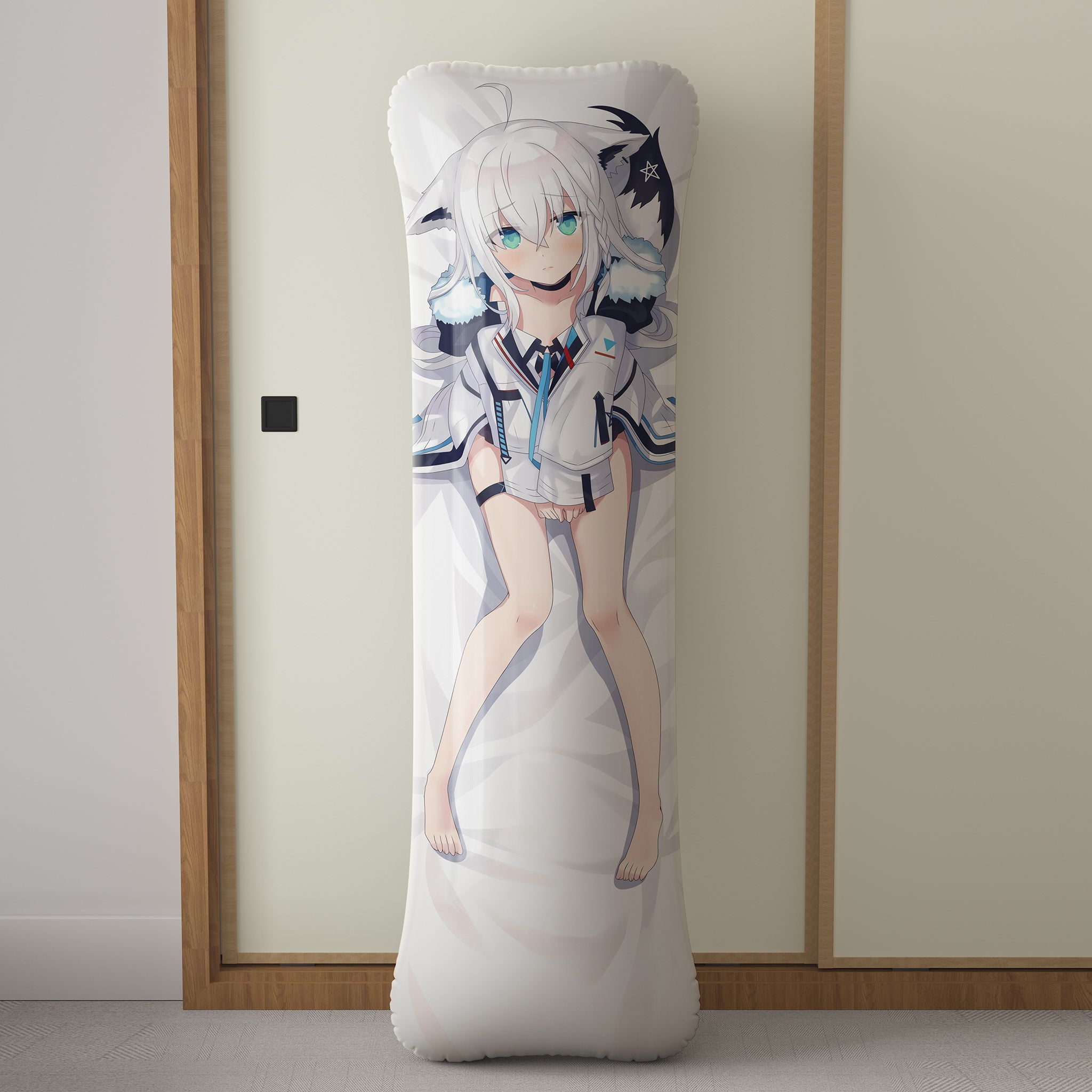 Shirakami Fubuki - Anime Inflatable Body Pillow Fan-Art Edition