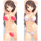 Shimamura Uzuki (White Bikini Ver.) - Anime Inflatable Body Pillow Fan-Art Edition