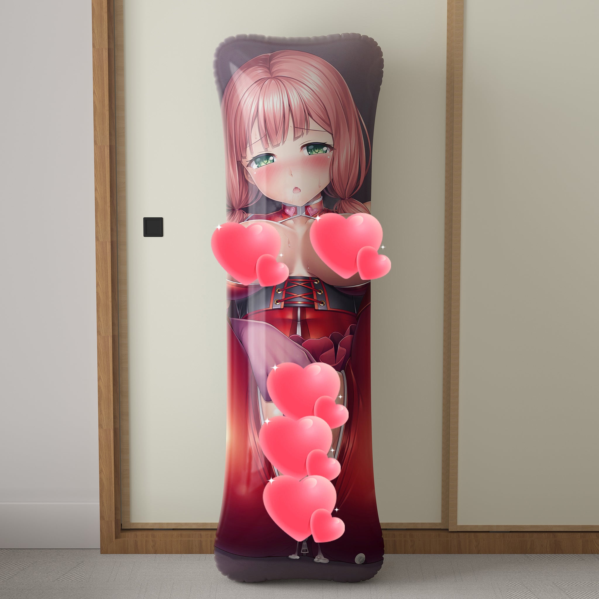 Uehara Himari (Red Bodysuit Ver.) - Anime Inflatable Body Pillow Fan-Art Edition