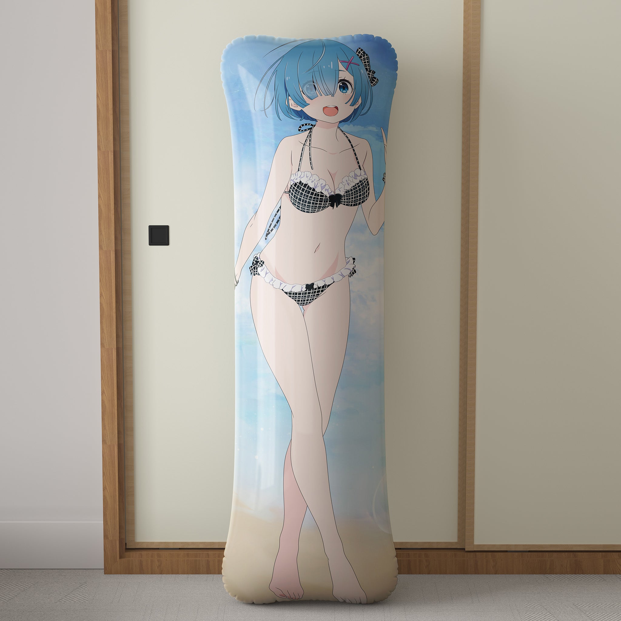 Rem (Summer Bride Ver.) - Anime Inflatable Body Pillow Fan-Art Edition