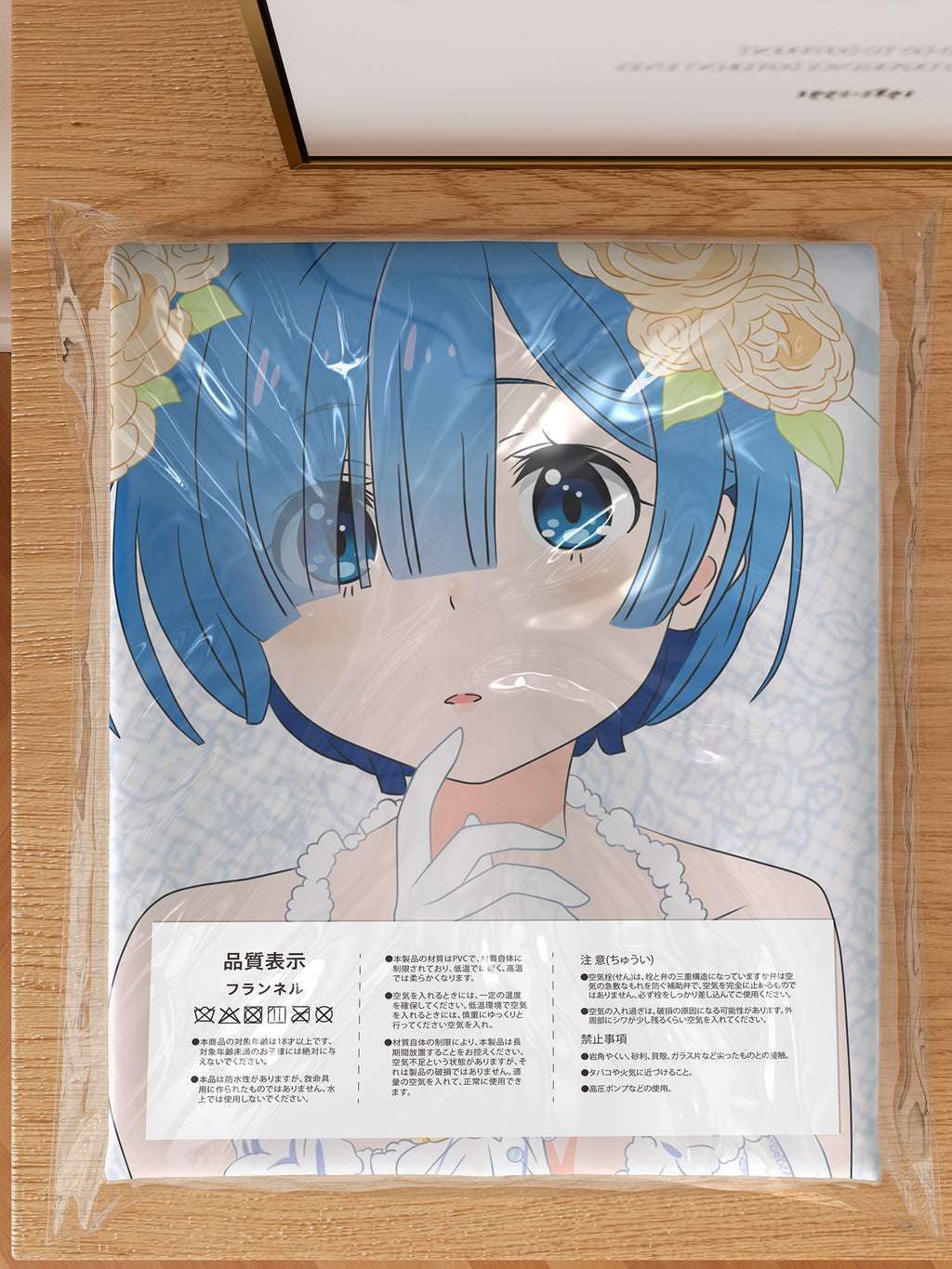Rem (Summer Bride Ver.) - Anime Inflatable Body Pillow Fan-Art Edition