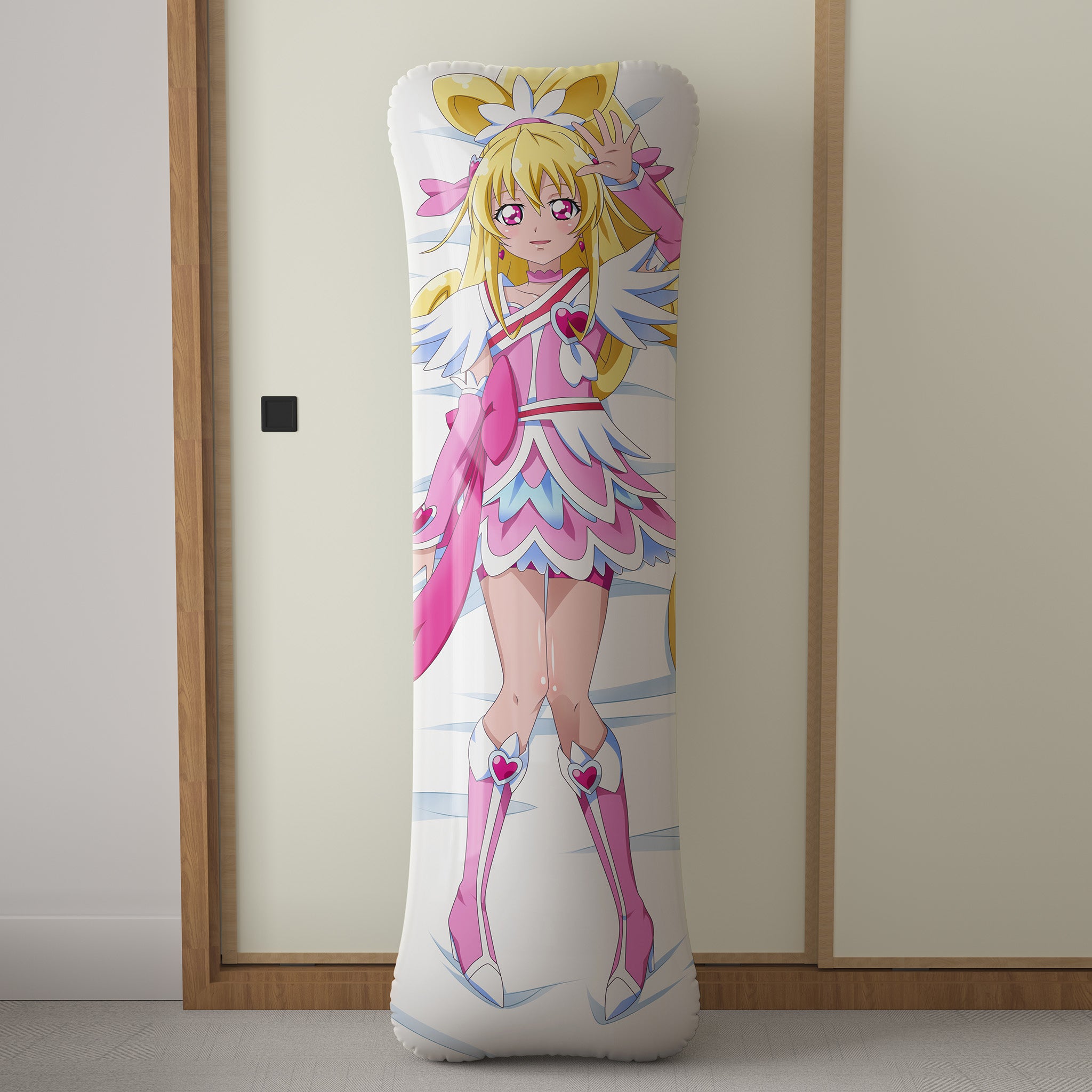 Cure Heart / Aida Mana - Anime Inflatable Body Pillow Fan-Art Edition