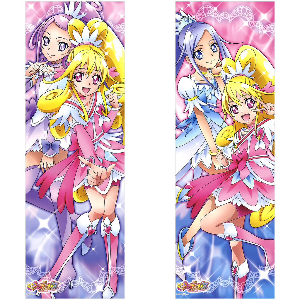 Cure Heart & Cure Diamond & Cure Sword - Anime Inflatable Body Pillow Fan-Art Edition