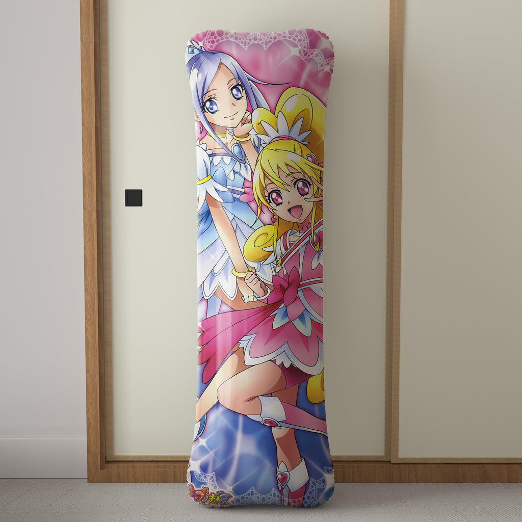 Cure Heart & Cure Diamond & Cure Sword - Anime Inflatable Body Pillow Fan-Art Edition
