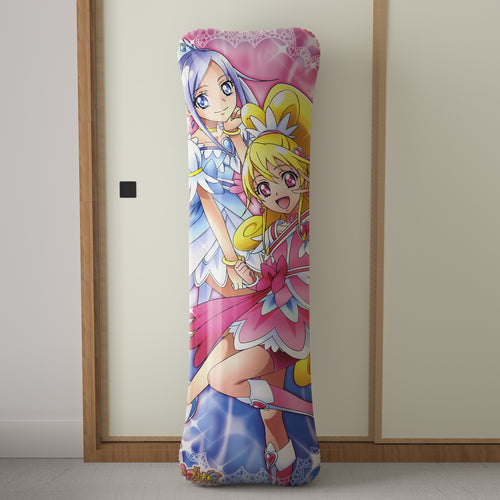 Cure Heart & Cure Diamond & Cure Sword - Anime Inflatable Body Pillow Fan-Art Edition