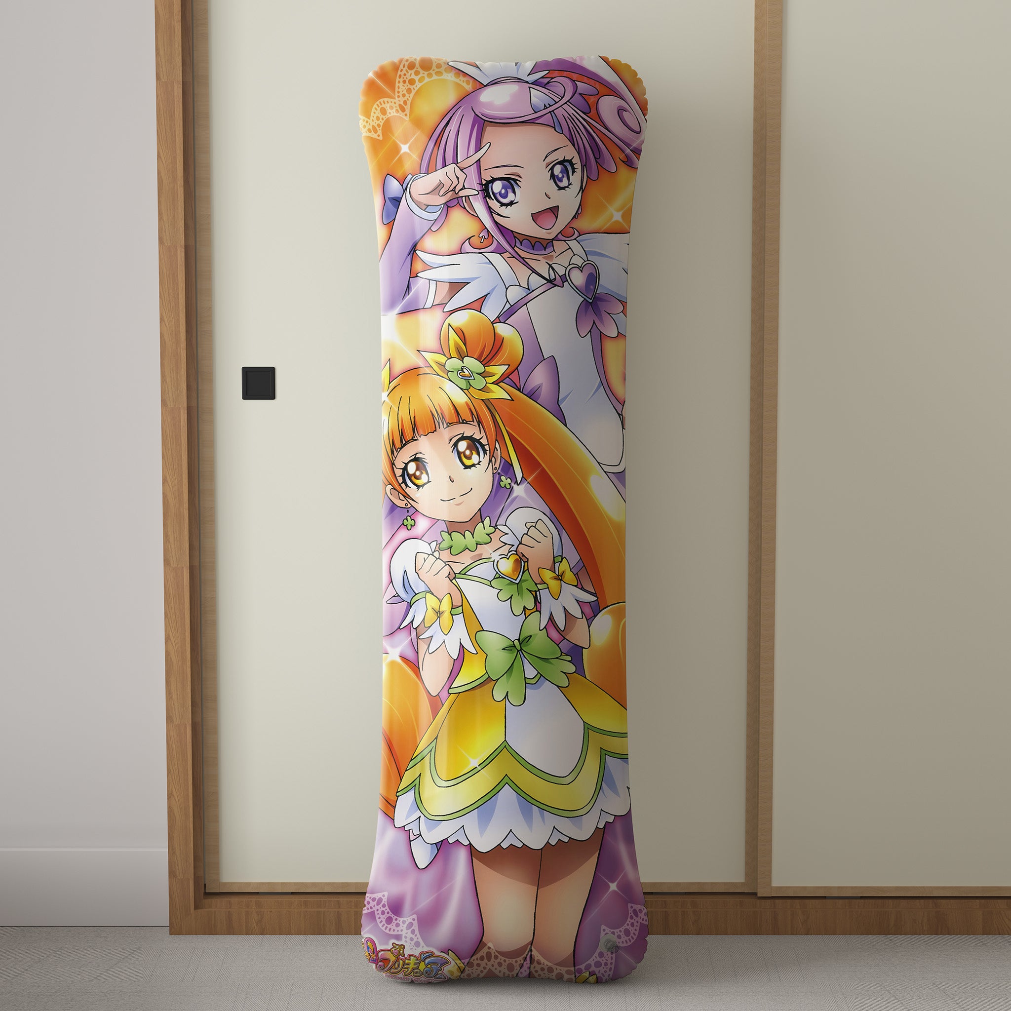 Cure Rosetta & Cure Diamond & Cure Sword - Anime Inflatable Body Pillow Fan-Art Edition