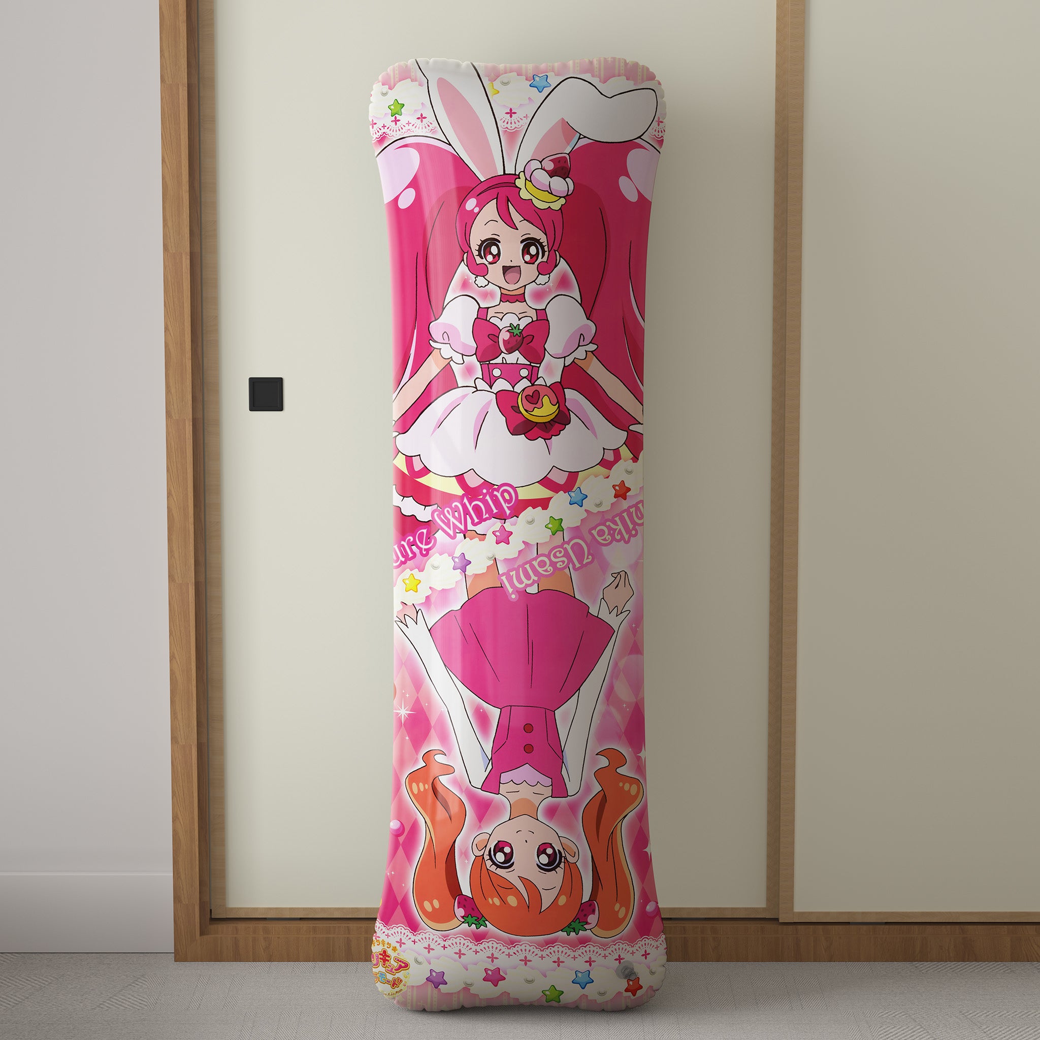 Cure Whip & Cure Custard A - Anime Inflatable Body Pillow Fan-Art Edition