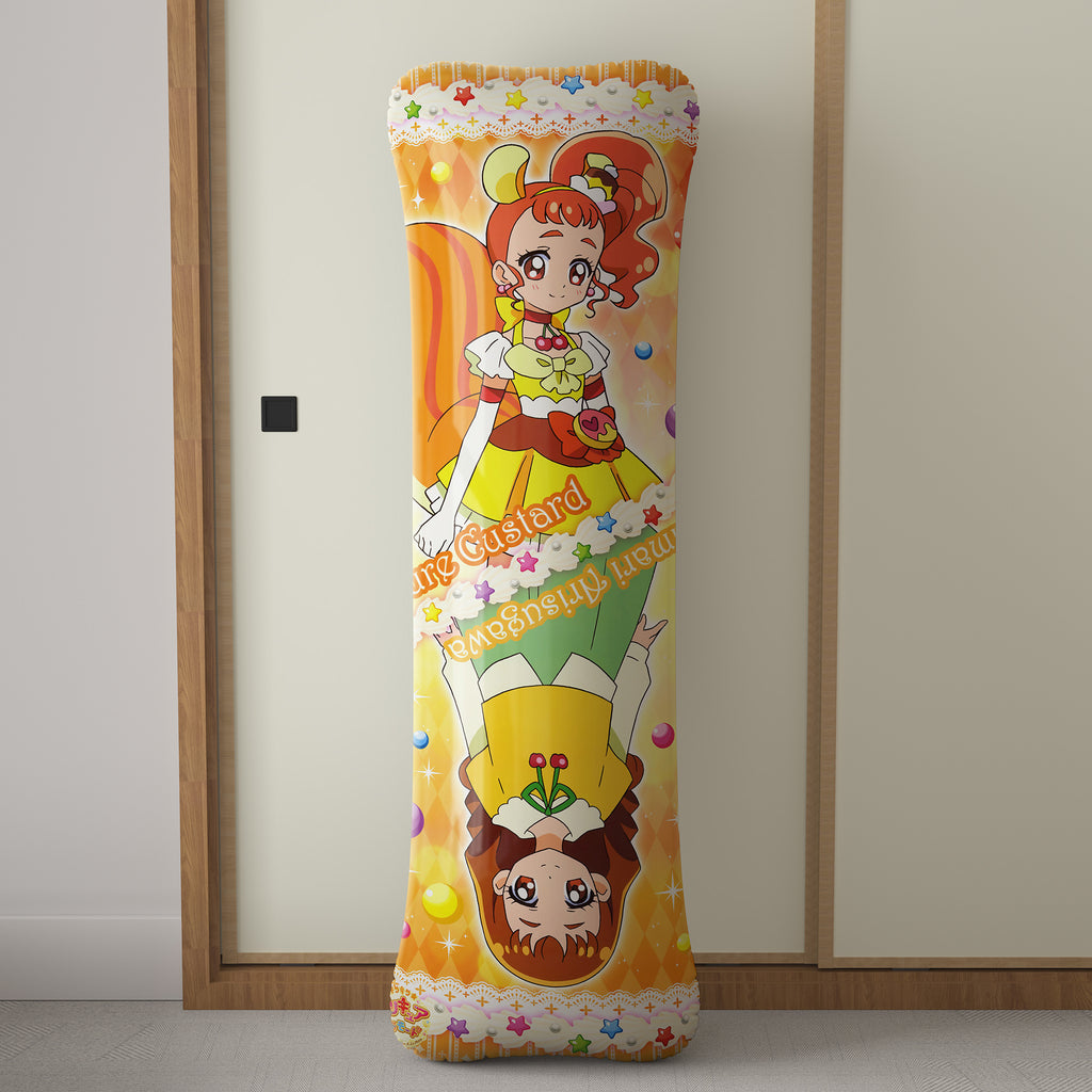 Cure Whip & Cure Custard A - Anime Inflatable Body Pillow Fan-Art Edition