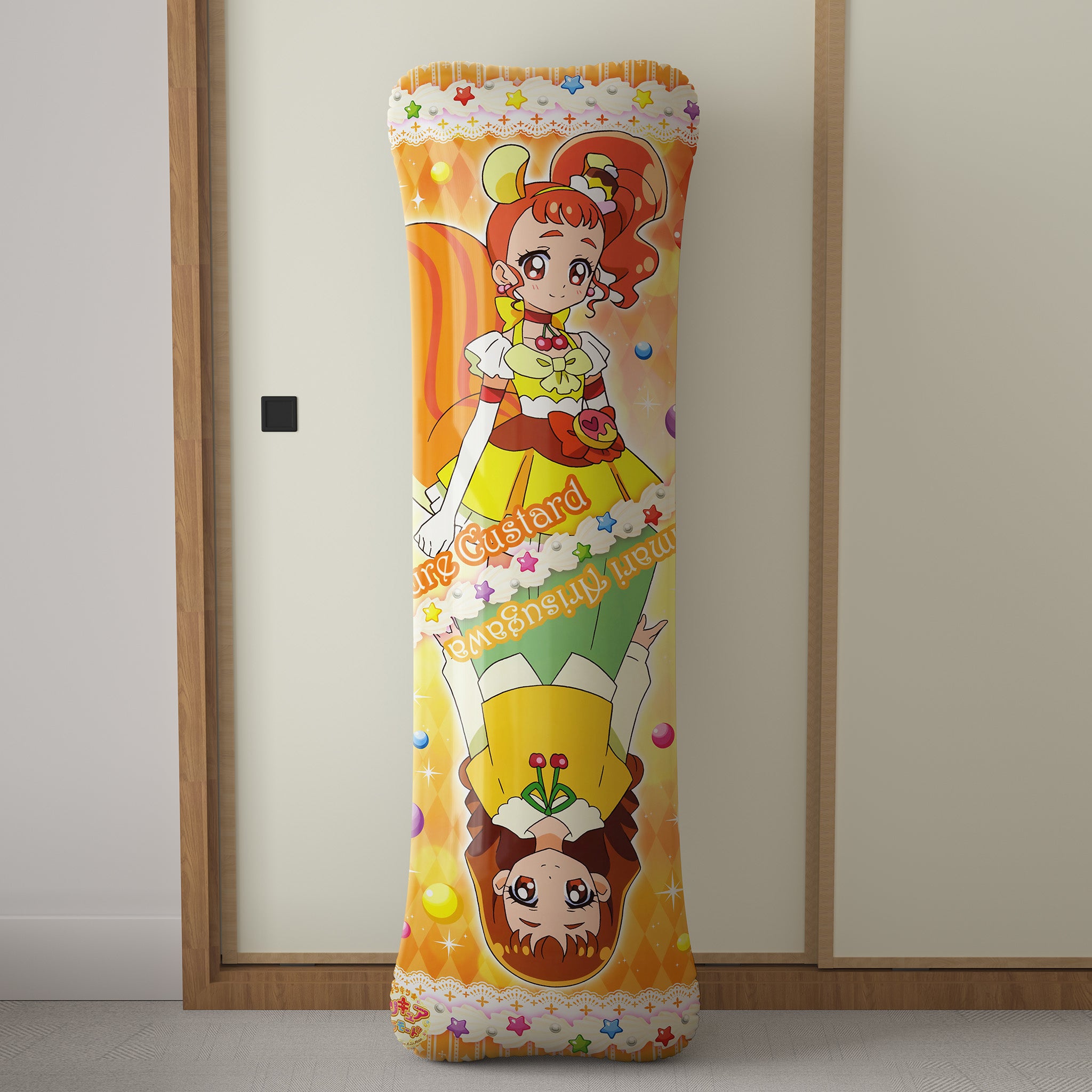 Cure Whip & Cure Custard A - Anime Inflatable Body Pillow Fan-Art Edition