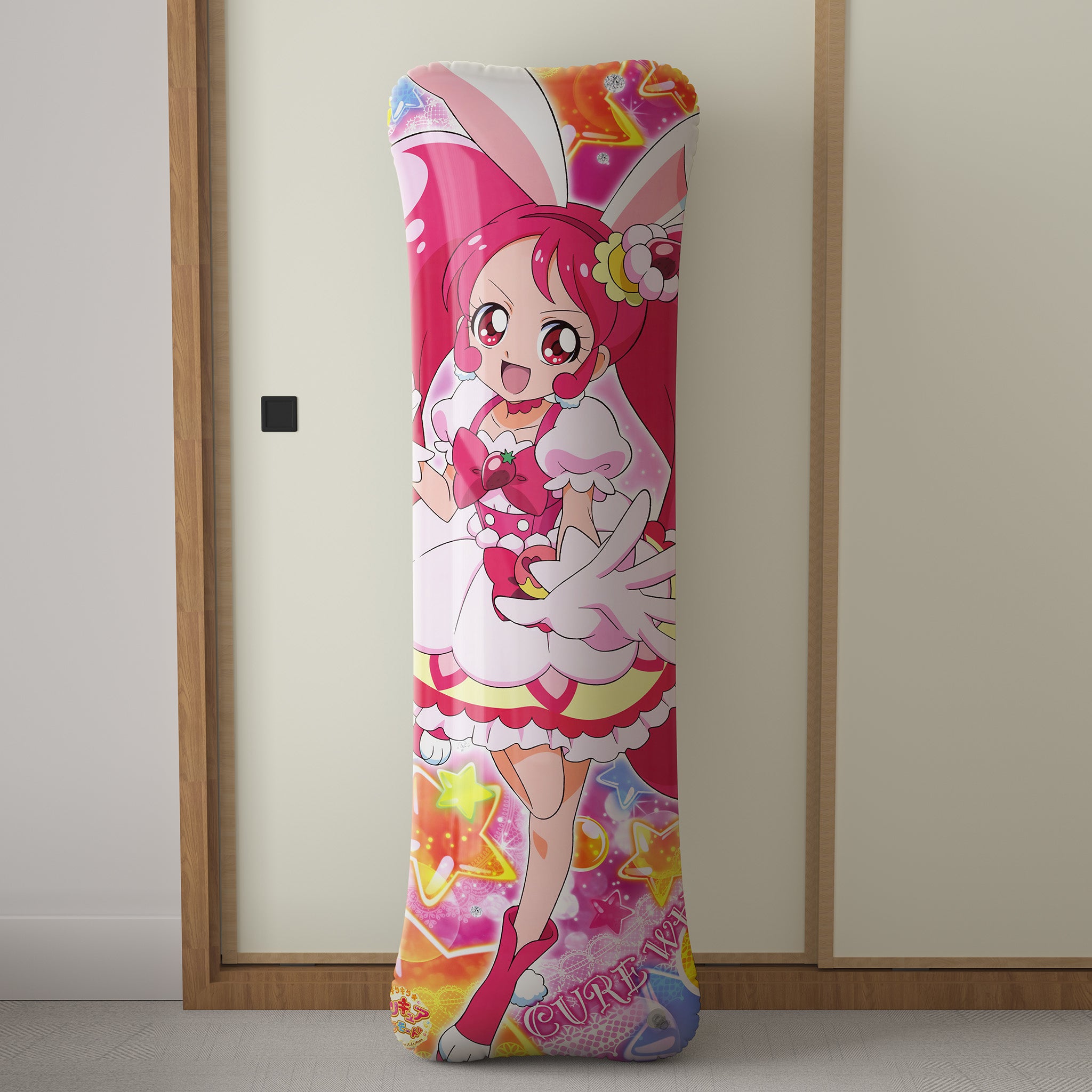 Cure Whip & Cure Custard B - Anime Inflatable Body Pillow Fan-Art Edition