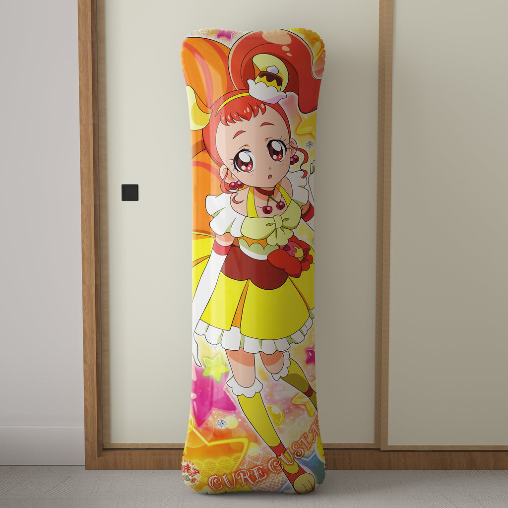 Cure Whip & Cure Custard B - Anime Inflatable Body Pillow Fan-Art Edition