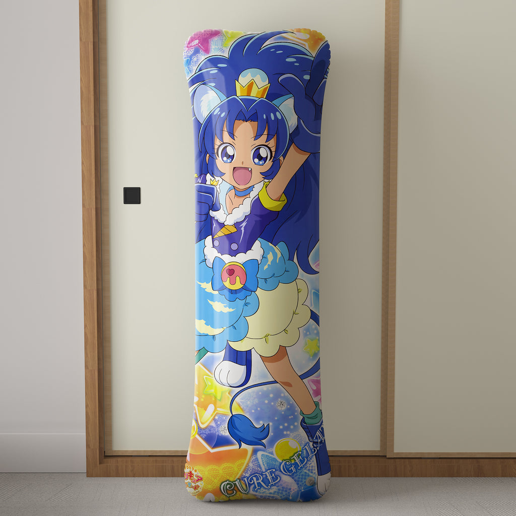 Cure Gelato & Cure Macaron - Anime Inflatable Body Pillow Fan-Art Edition