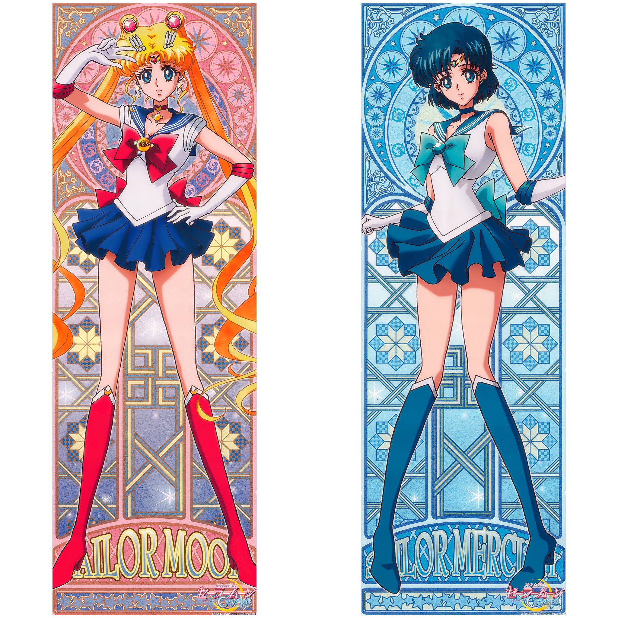 Sailor Moon & Mercury - Anime Inflatable Body Pillow Fan-Art Edition