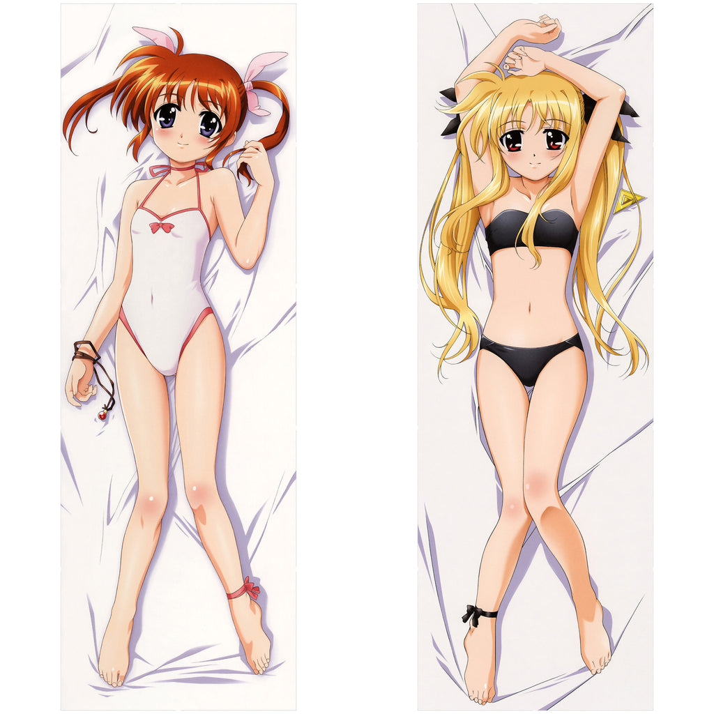 Nanoha & Fate (Swimsuit Ver.) - Anime Inflatable Body Pillow Fan-Art Edition
