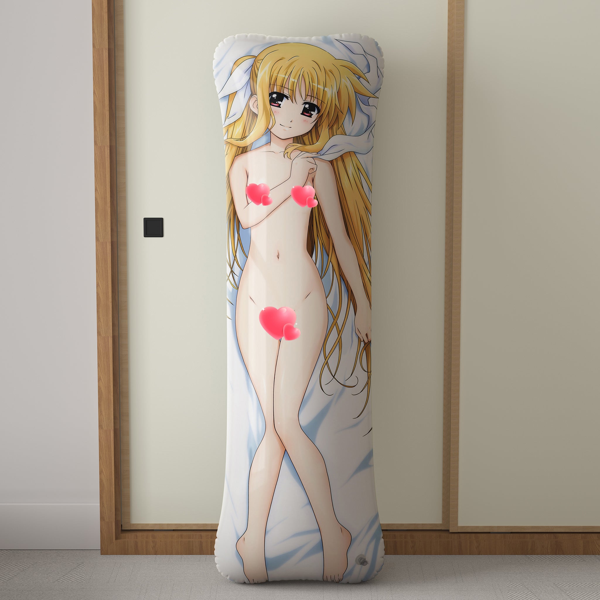 Fate Testarossa(White Bikini Ver.) - Anime Inflatable Body Pillow Fan-Art Edition