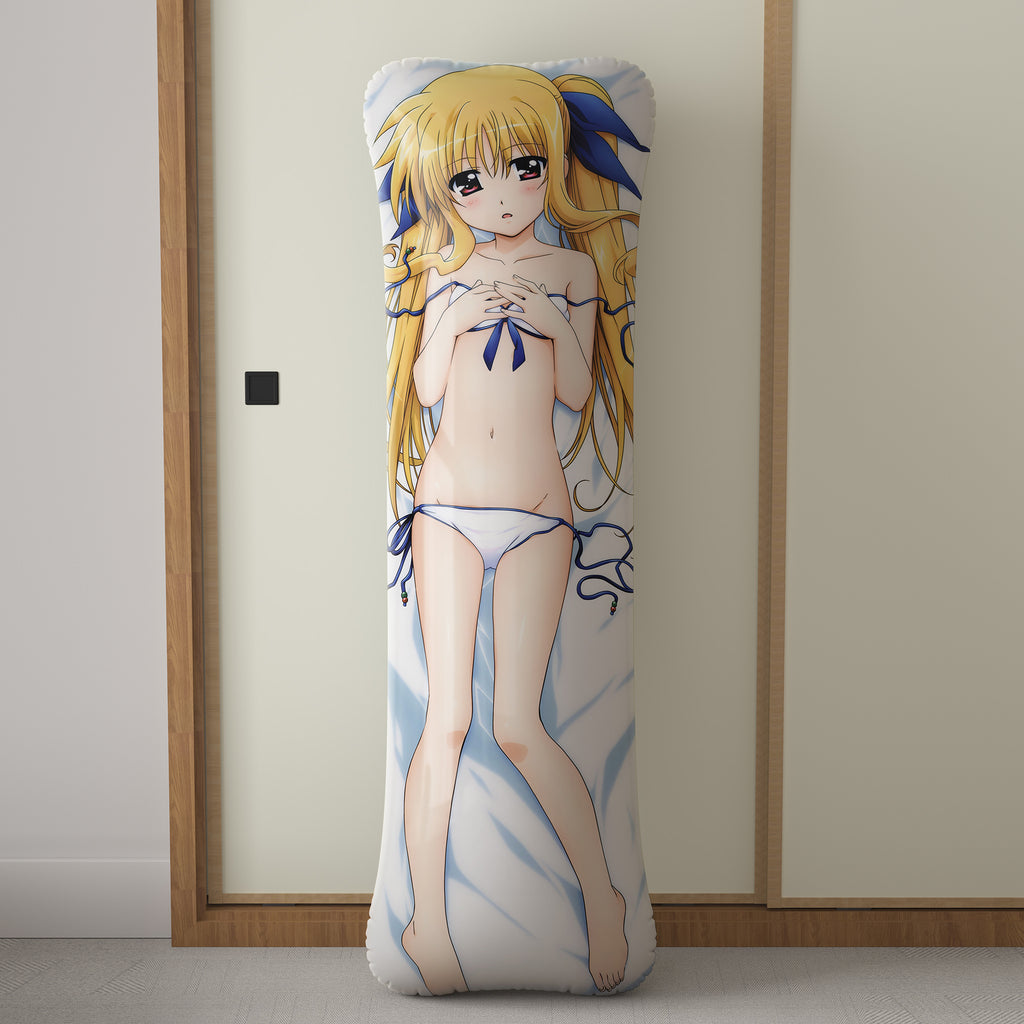 Fate Testarossa(White Bikini Ver.) - Anime Inflatable Body Pillow Fan-Art Edition
