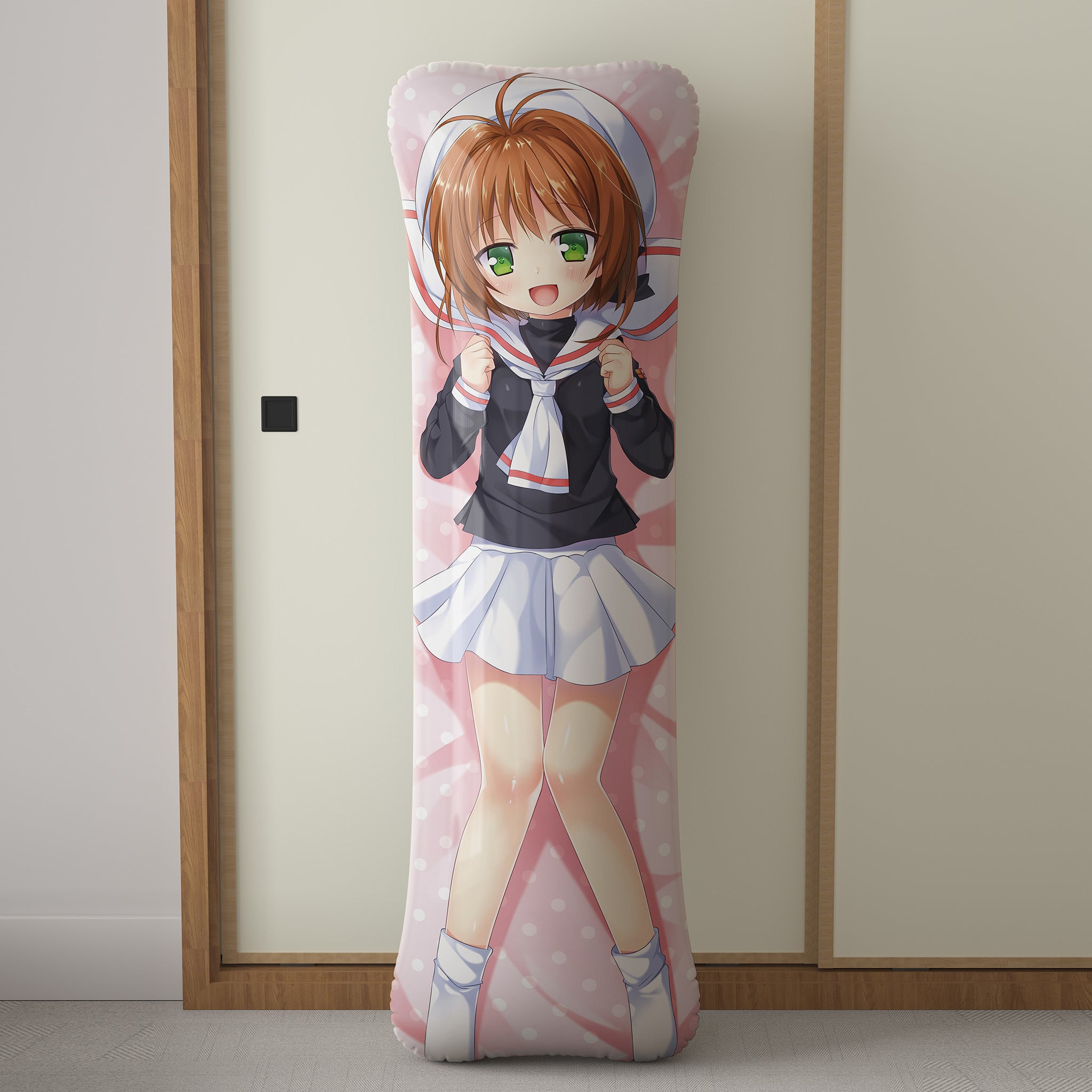 Kinomoto Sakura(School Uniform Ver.) - Anime Inflatable Body Pillow Fan-Art Edition