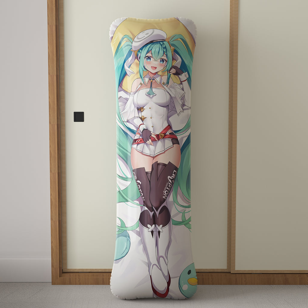 Hatsune Miku (Racing Miku 2023 Ver.) - Anime Inflatable Body Pillow Fan-Art Edition