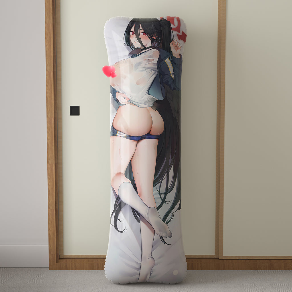 Hasumi Hanekawa - Anime Inflatable Body Pillow Fan-Art Edition