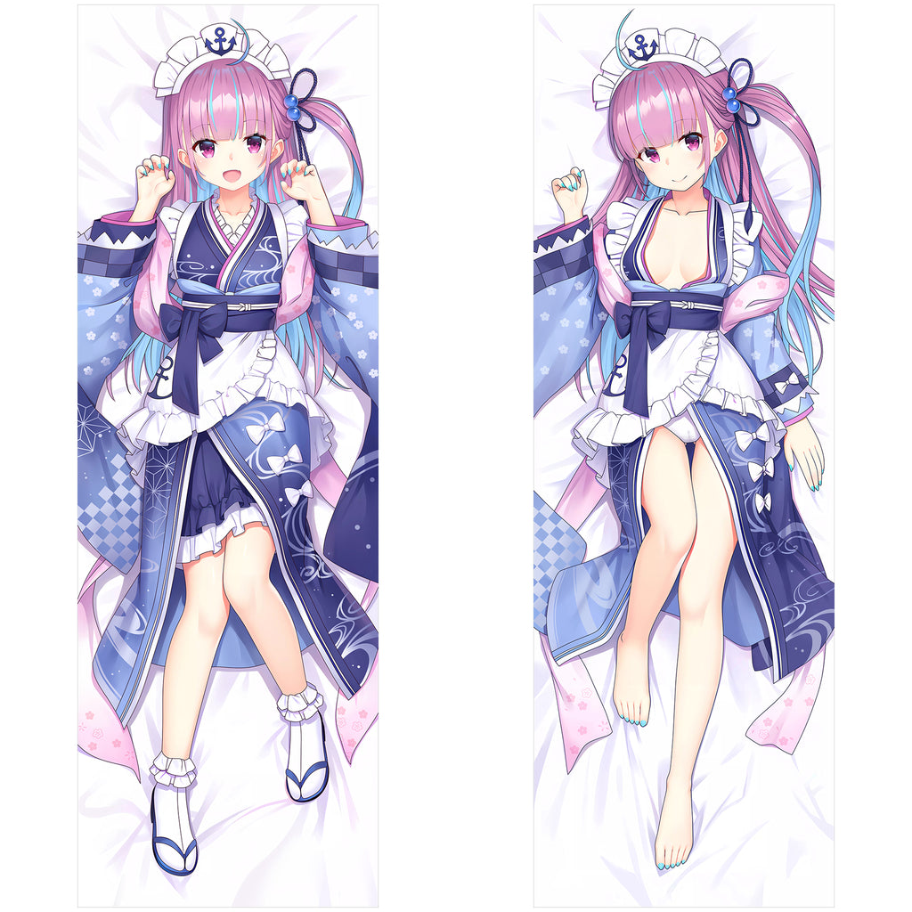 Minato Aqua (Yukata Ver.) - Anime Inflatable Body Pillow Fan-Art Edition