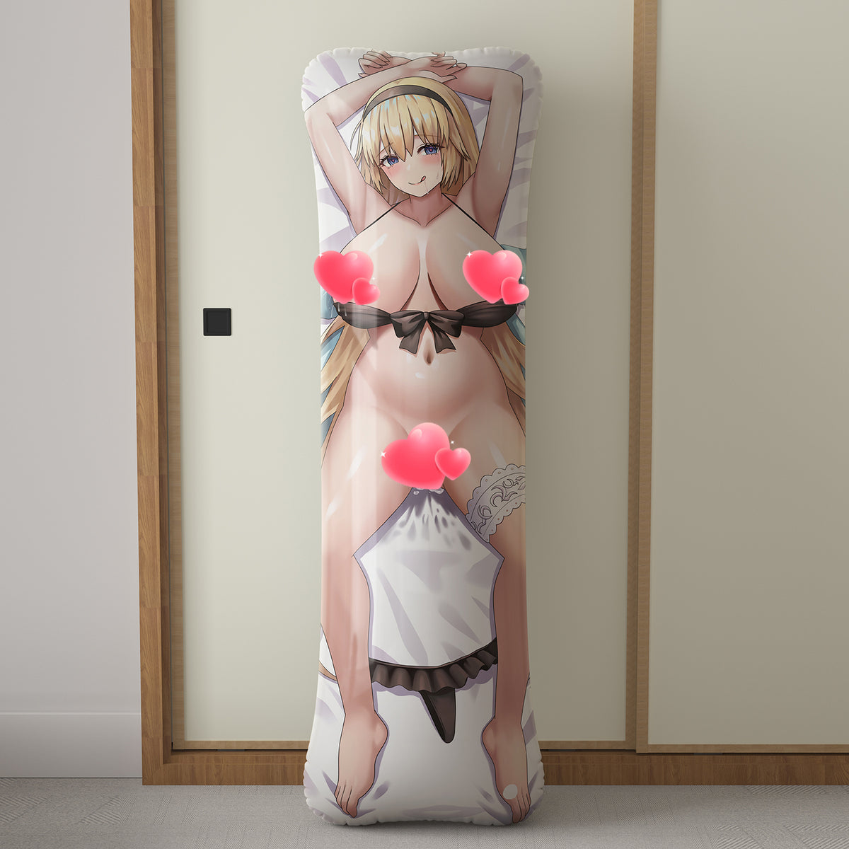 Jeanne d'Arc (Underwear Ver.) - Anime Inflatable Body Pillow Fan-Art Edition