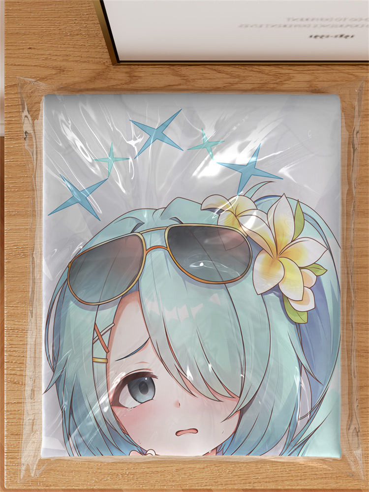 Tsuchinaga Hiyori (Summer Ver.) - Anime Inflatable Body Pillow Fan-Art Edition