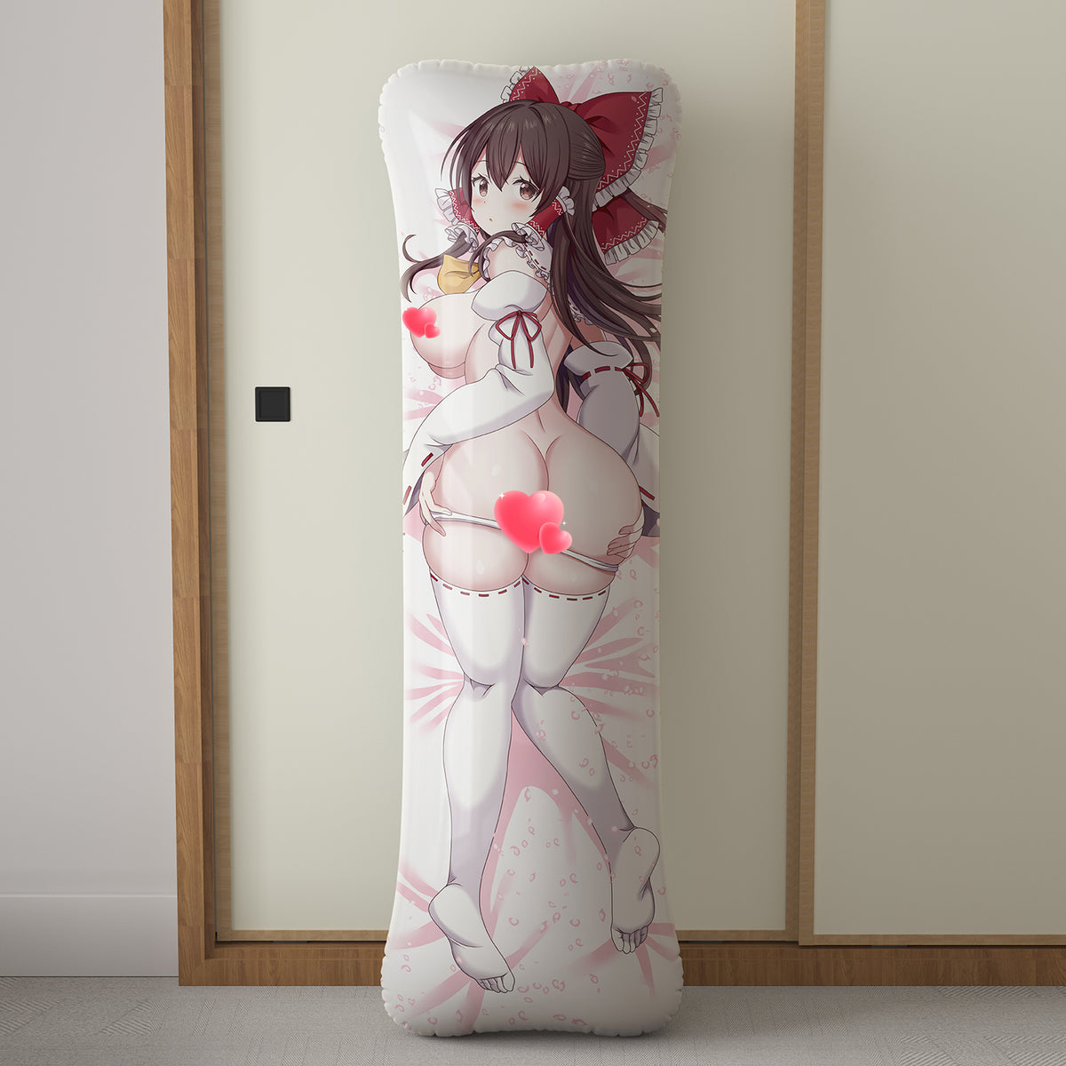 Reimu Hakurei - Anime Inflatable Body Pillow Fan-Art Edition