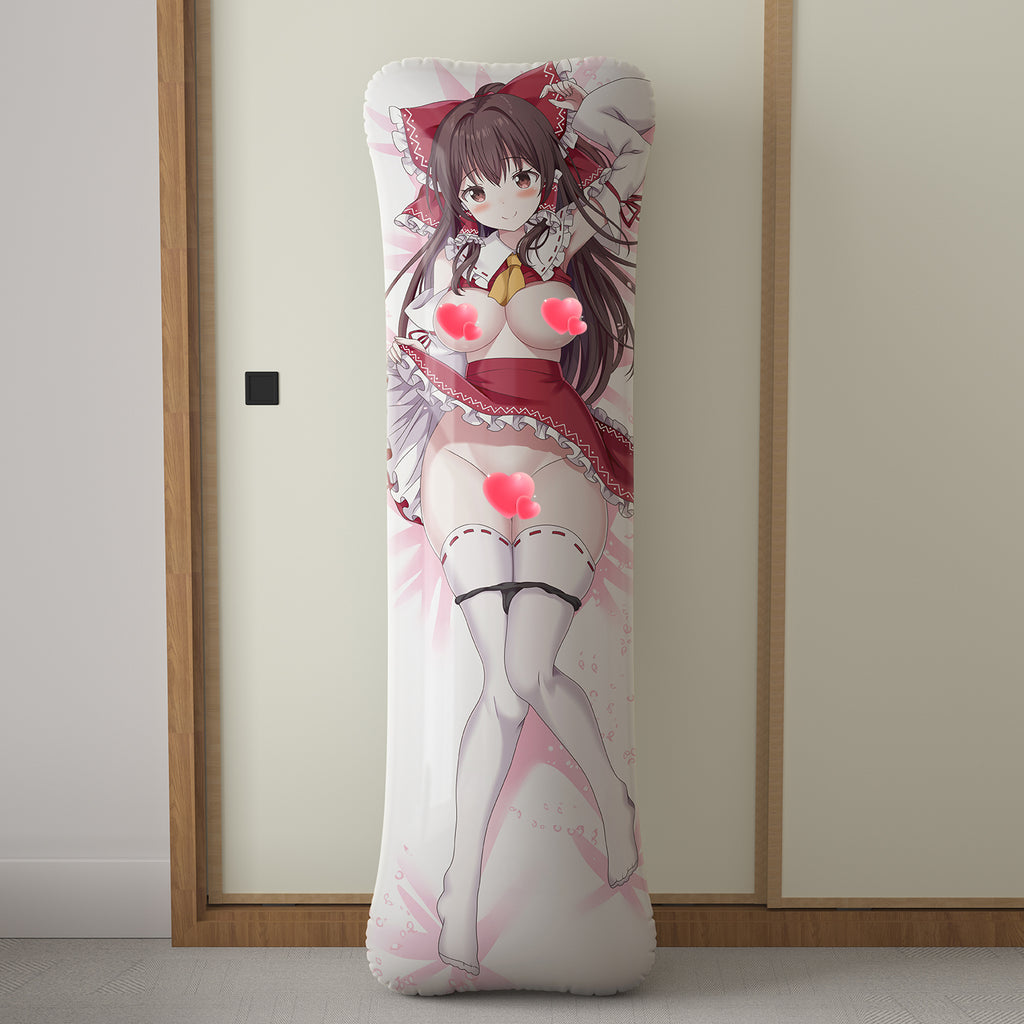 Reimu Hakurei - Anime Inflatable Body Pillow Fan-Art Edition