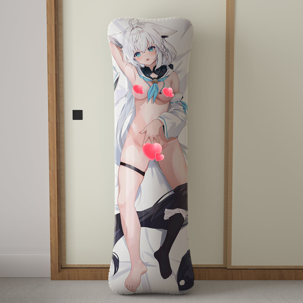 Shirakami Fubuki (Ver.2) - Anime Inflatable Body Pillow Fan-Art Edition