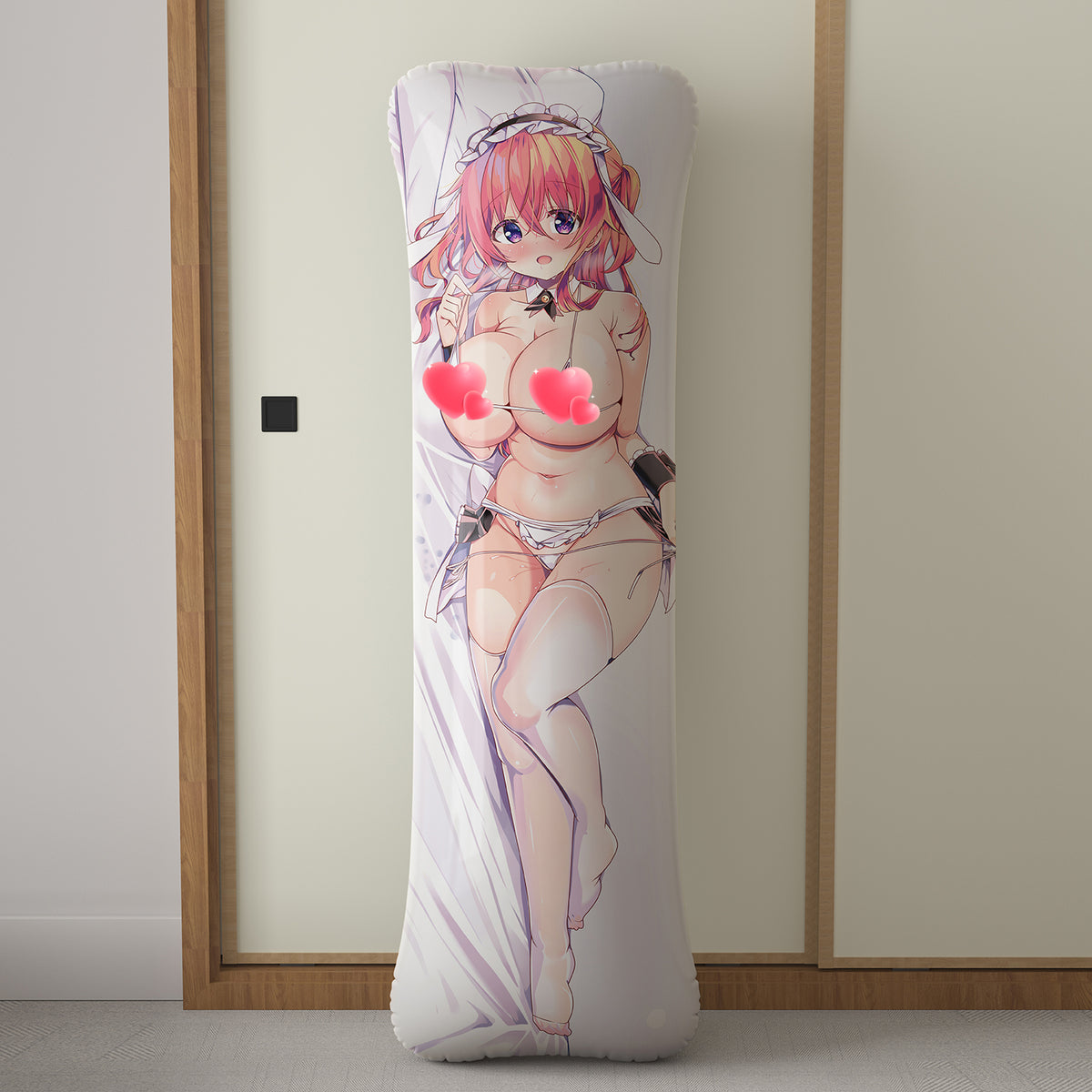 Mocha Hoto (Rabbit Maid Ver.) - Anime Inflatable Body Pillow Fan-Art Edition